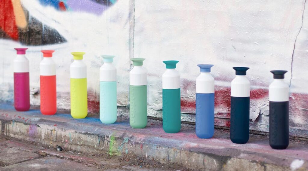 Botellas Dopper de colores