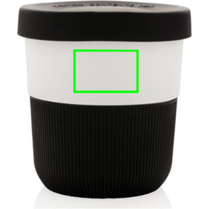 Parte trasera y alta del artículo