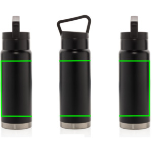 Parte frontal en medio