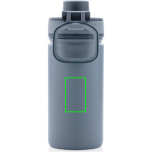 parte trasera en medio