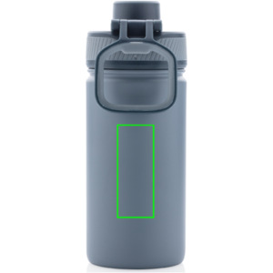 parte trasera en medio