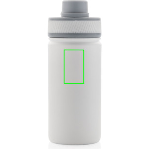 Parte frontal y alta del artículo