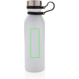 parte trasera en medio