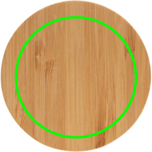 Parte trasera y alta del artículo