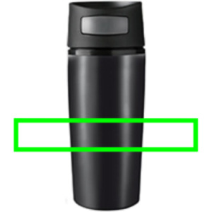 parte trasera y alta del artículo