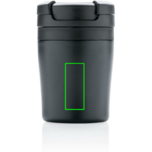 Parte frontal en medio