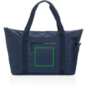 parte frontal y baja del artículo