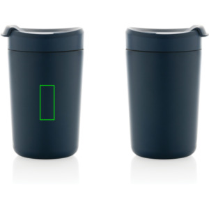 Parte frontal en medio