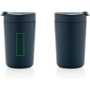 Parte frontal en medio