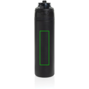 Parte frontal y alta del artículo