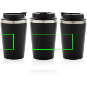 Parte frontal en medio