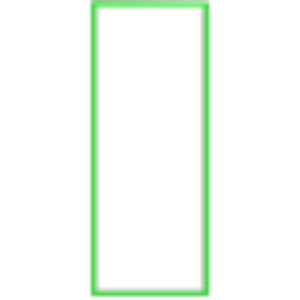 Parte frontal y baja del artículo