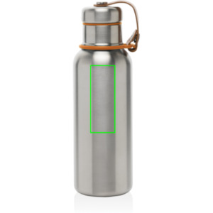 parte trasera y alta del artículo