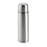 Termos de merchandising de acero con tapón tipo taza 500ml Basic XL color plateado