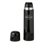 Termo personalizado barato de acero en vivos colores 500ml Colors color negro vista principal segunda vista