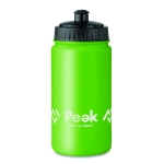 Bidones de ciclismo personalizados de plástico baratos 500ml Crossfit color verde lima vista principal