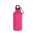 Botella de aluminio pequeña en colores brillantes 400ml color rosa