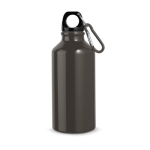 Botella de aluminio pequeña en colores brillantes 400ml Cruiser color titanio