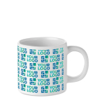 Taza personalizadas a todo color pequeñas de 200ml Sublim Mini vista de impresión