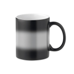 Tazas de cerámica mágicas que muestran logo o imagen 300ml Magic color negro segunda vista