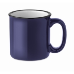 Tazas con logo baratas estilo vintage en color 240ml Vintage color azul ultramarino