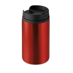 Taza térmica promocional de acero pequeña barata 250ml Signa color rojo