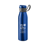 Botellas personalizadas de aluminio con cinta de silicona 650ml Loop vista principal