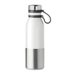 Botella termo personalizada antigoteo bicolor 600ml DoubleTwist color blanco