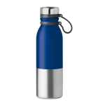 Botella termo personalizada antigoteo bicolor 600ml DoubleTwist color azul real