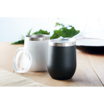 Vasos térmicos personalizados de acero inoxidable 300ml Cuisine color negro vista bodegón
