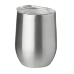 Vasos térmicos personalizados de acero inoxidable 300ml Cuisine color plateado mate