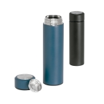 Termo personalizado de acero con infusor y doble pared 470ml Infuso en caja