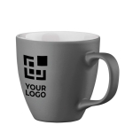 Tazas de porcelana en color mate de 450ml Matt Plus vista principal