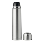 Termo de acero inoxidable de gran tamaño en color plateado 900ml Extra color plateado mate segunda vista