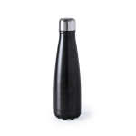Bidones de acero promocionales con tapón de seguridad 630ml Herilox color negro primera vista