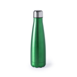 Bidones de acero promocionales con tapón de seguridad 630ml Herilox color verde primera vista
