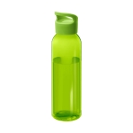 Botella de tritán publicitaria de color llamativo 650ml Sunset Color color verde transparente segunda vista frontal