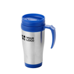Taza isotérmica barata de acero con interior plástico 400ml vista principal