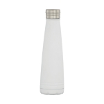 Botella térmica personalizada de calidad en acero 500ml Avenue Port color blanco segunda vista