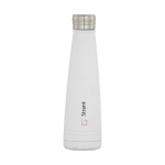 Botella térmica personalizada de calidad en acero 500ml Avenue Port color blanco vista impresión tampografía