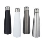 Botella térmica personalizada de calidad en acero 500ml Avenue Port color titanio segunda vista varios colores