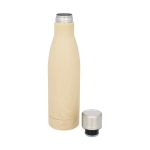 Botellas impresas con cubierta de madera Avenue Lane Natural 500ml color madera segunda vista