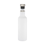 Botellas personalizadas térmicas elegantes de acero 750ml Avenue Road color blanco segunda vista