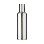 Botellas personalizadas térmicas elegantes de acero 750ml Avenue Road color plateado segunda vista frontal