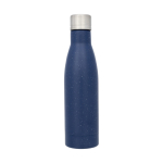 Botella para publicidad térmica moteada 500ml Avenue Lane Trend color azul