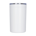 Vaso térmico de acero con cierre antideslizante 330ml Coffee Club color blanco segunda vista