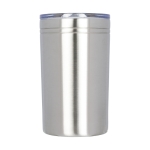 Vaso térmico de acero con cierre antideslizante 330ml Coffee Club color plateado segunda vista