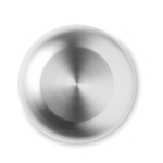 Termos promocionales de acero con exterior de bambú 400ml Bamboo color madera tercera vista