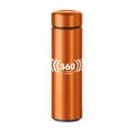 Termos publicitarios de acero en color con infusor 470ml Tube color naranja segunda vista principal