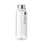 Botellas de agua de plástico reciclado antifugas 500ml RPET color transparente